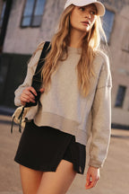 Free People Movement Hot Shot Mini Skort (Black)