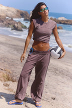 Free People Movement Hot Shot Crossover Set (Dark Expresso)