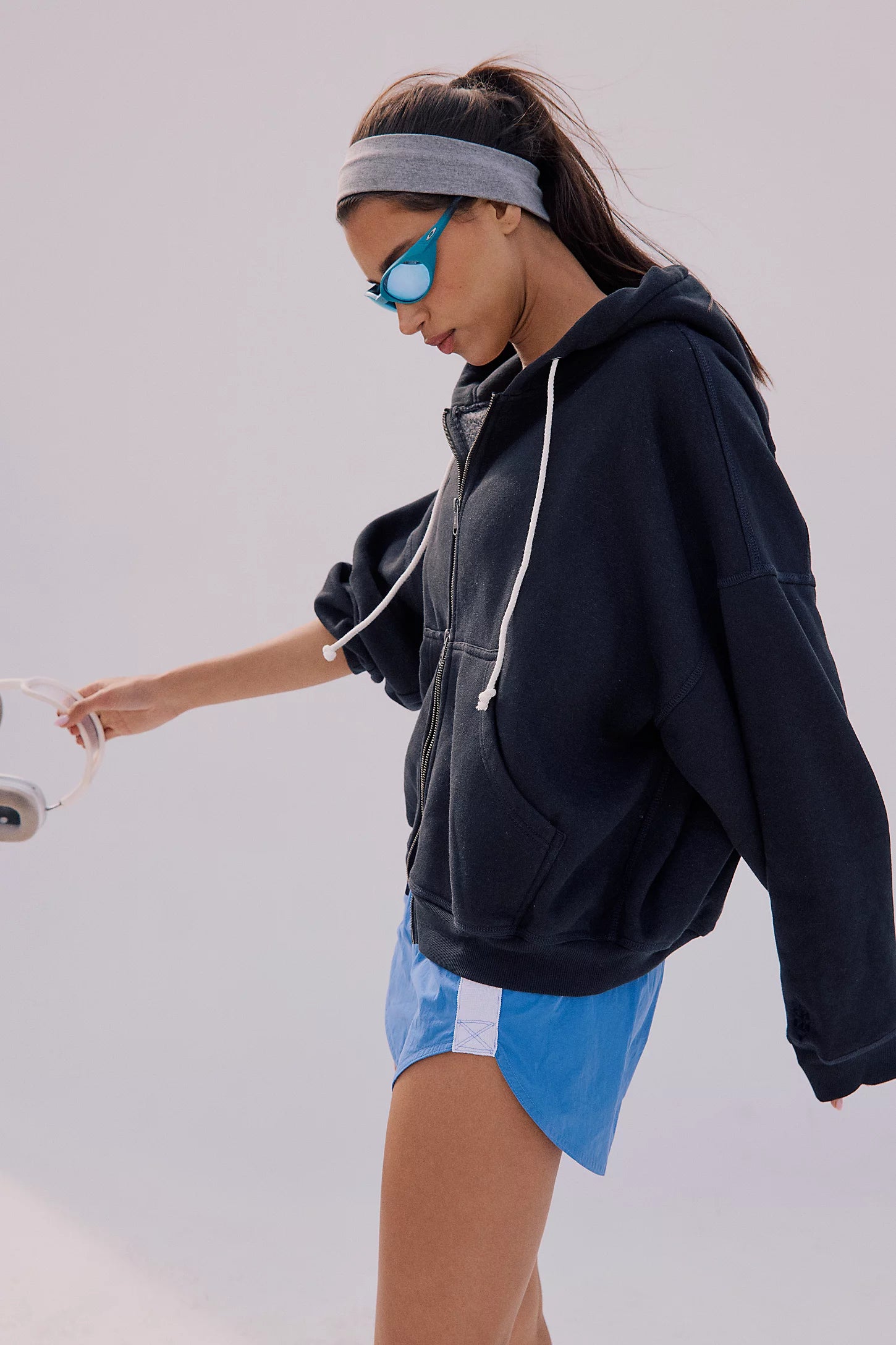 Free People Final Call Zip-Up Hoodie