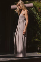 Free People Movement Hot Shot Strappy Onesie (Hickory)