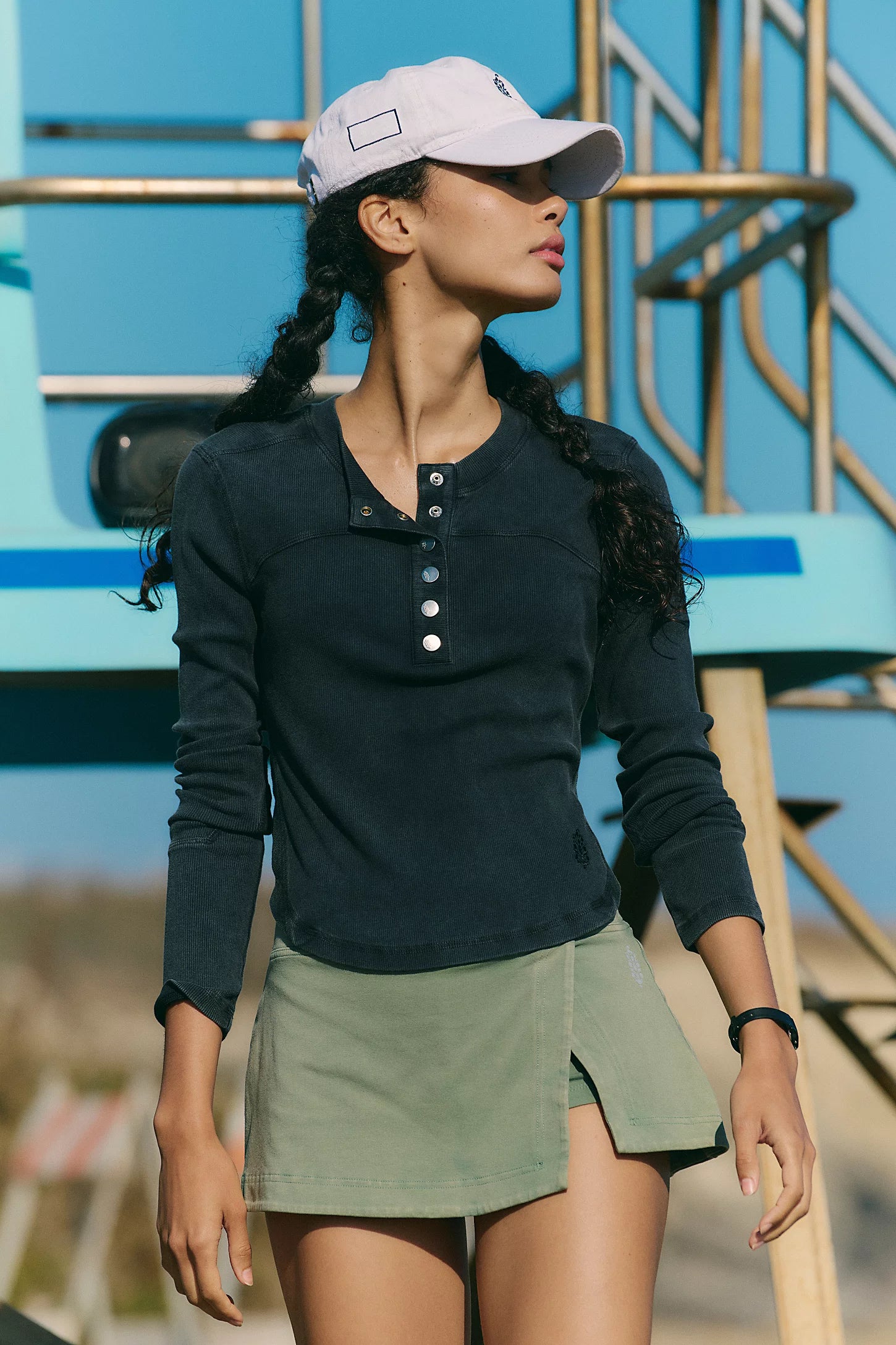 Free People Movement Hot Shot Mini Skort (Terrain) Main image