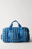 Free People Quilted Duffle Bag (Traditional Blue)