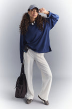 Free People Movement Hustle Layer (True Navy)