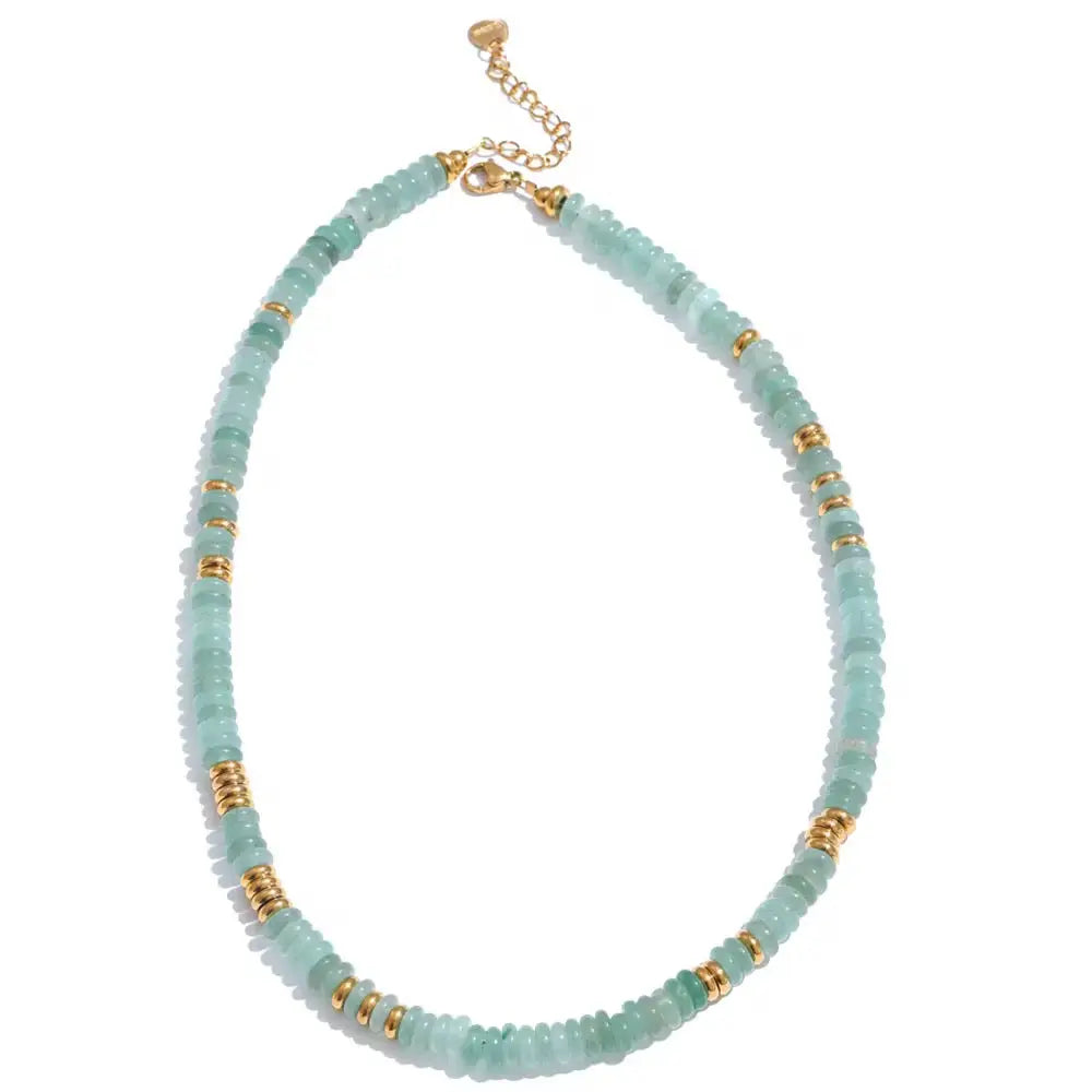 Sahira Aventurine Beaded Necklace