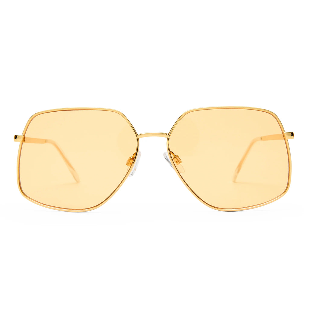 Aire Altair Aviator Sunglasses (Gold/Clear/Amber)