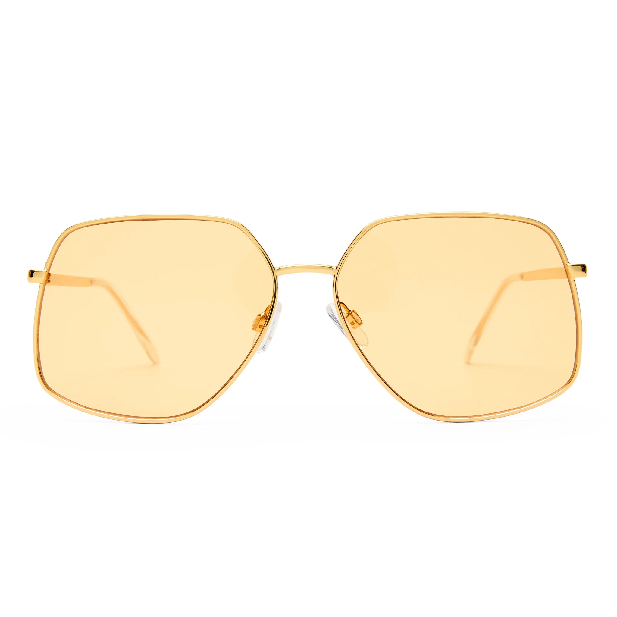 Aire Altair Aviator Sunglasses (Gold/Clear/Amber) Main image