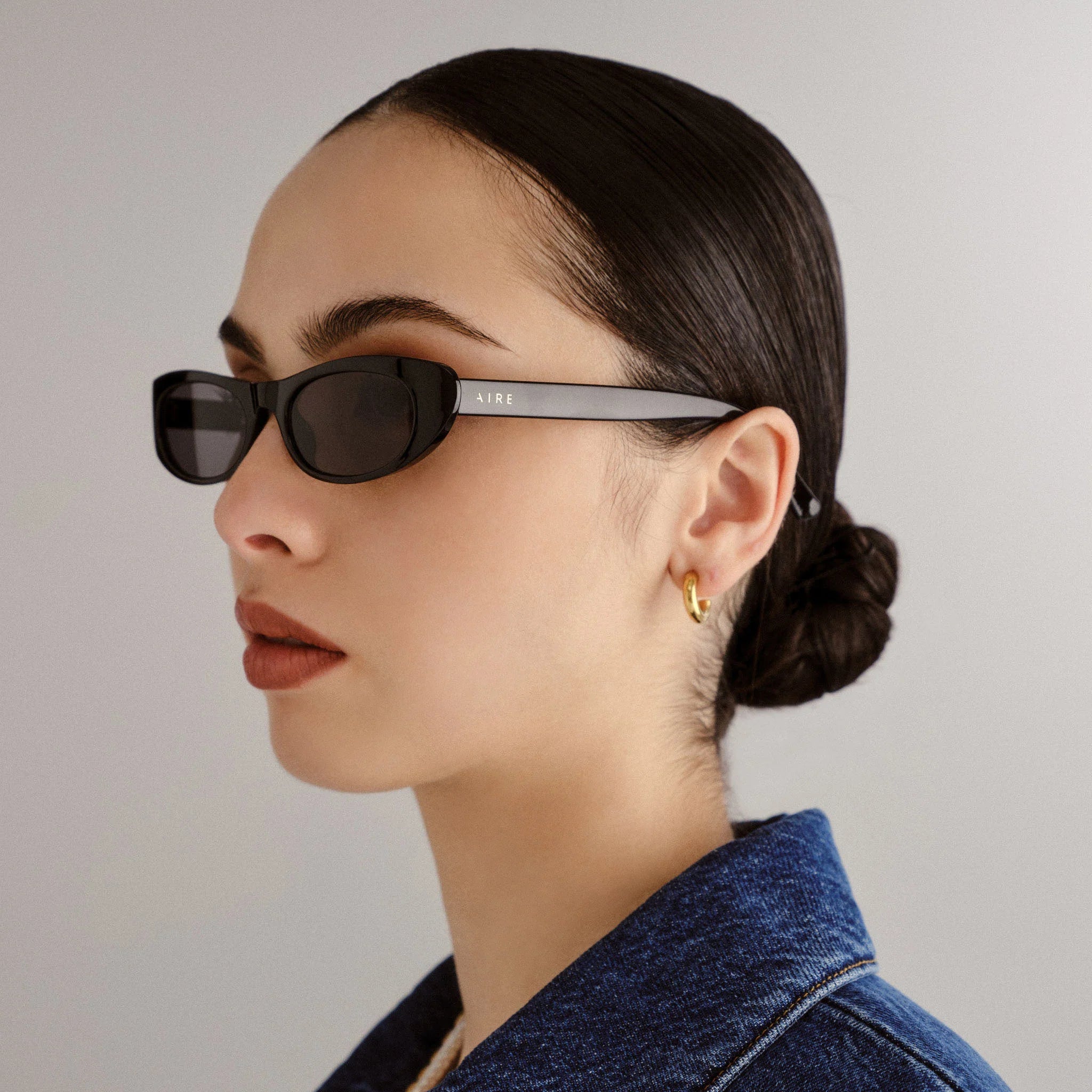 Aire Avior Sunglasses (Black Smoke Mono)