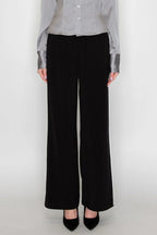 Contrast Piped Trim Detail Pants