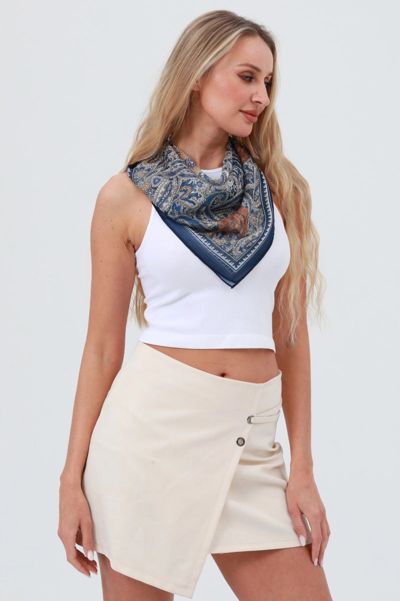 Lightweight Boho-Print Bandana