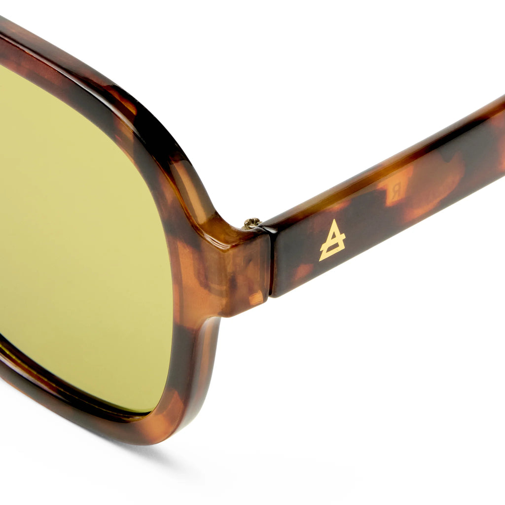 Aire Whirlpool Sunglasses (Dark Tort/Khaki Tint)