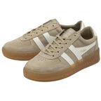 Gola Grandslam Suede Sneaker (Bone/OW/Gum)