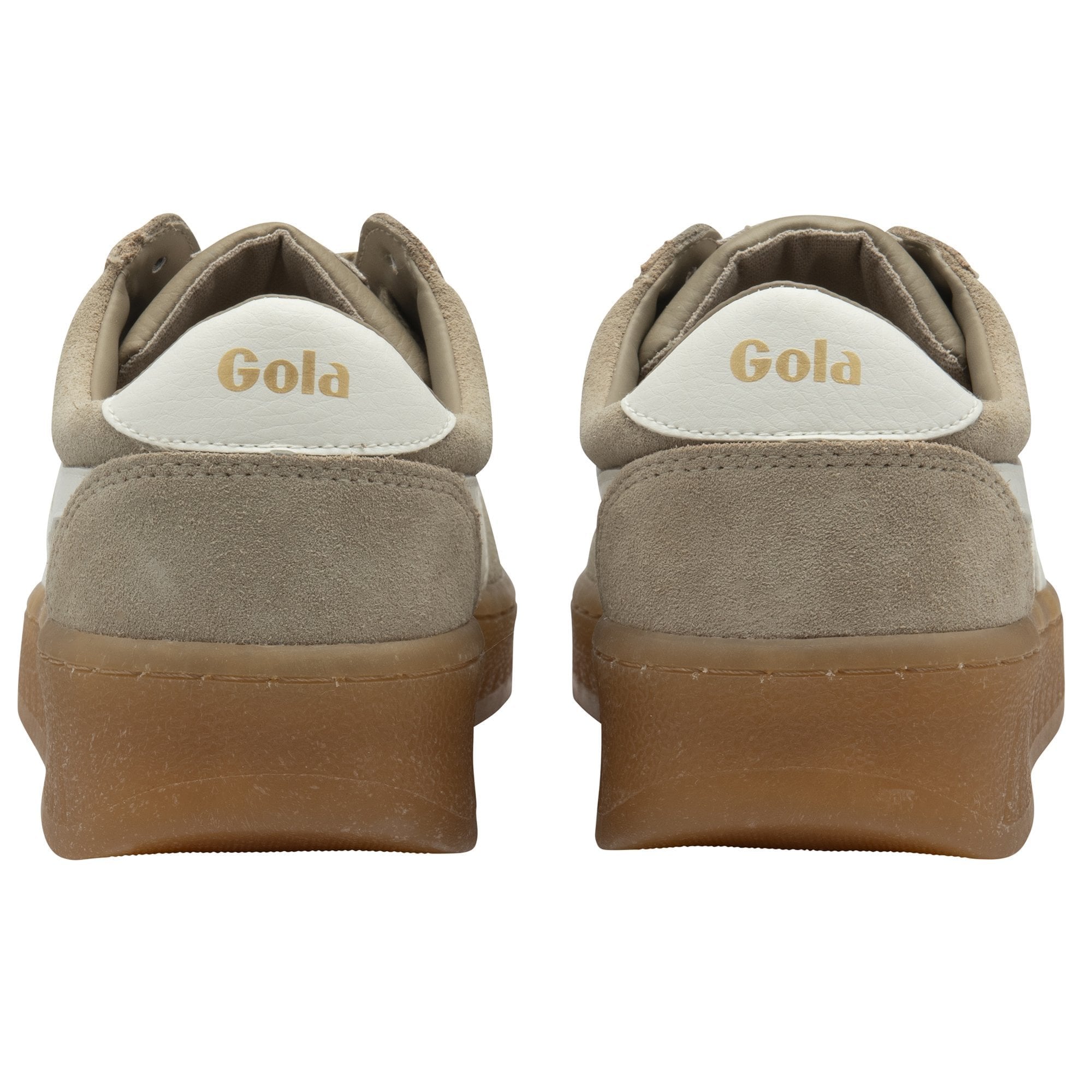 Gola Grandslam Suede Sneaker (Bone/OW/Gum)