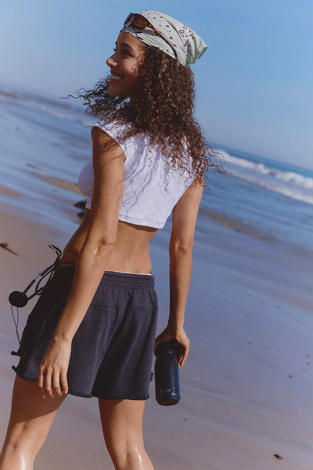 Free People Movement Knock Out Shorts (Black)