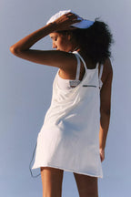 Free People Movement Hot Shot Mini Dress (White)