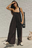 Free People Movement Hot Shot Strappy Onesie (Black)