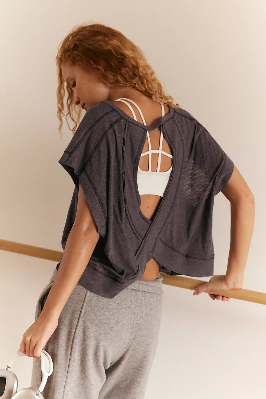 Free People Movement My Time Tee (Black)