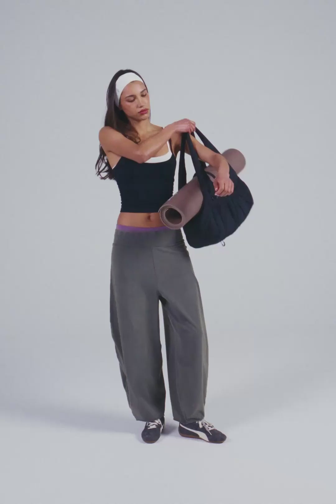 Free People Hot Shot Easy Pants (Vintage Black)