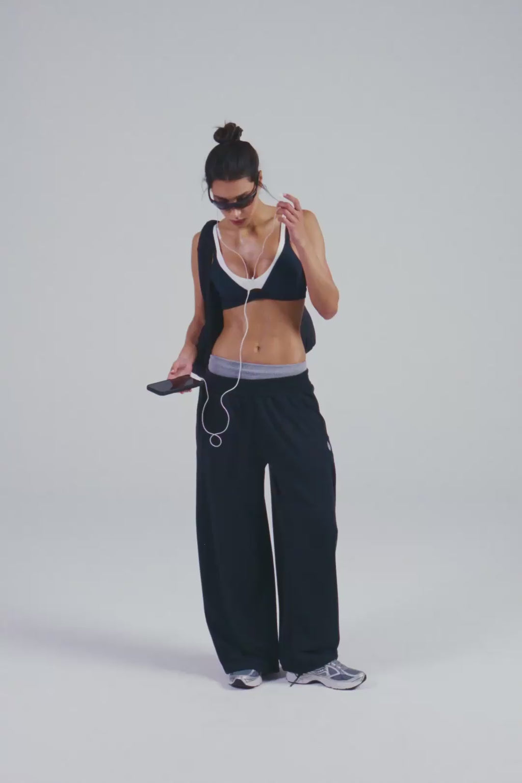 Free People Sweat Equity Convertible Pants (Black)