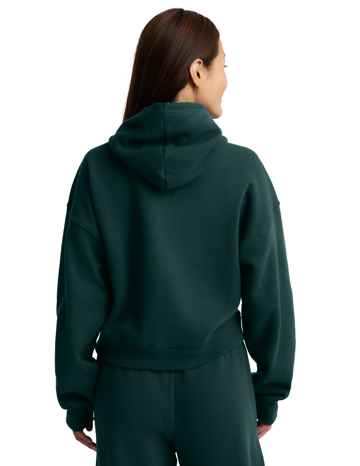 Beyond Yoga LuxeFleece 2.0 Full-Zip Hoodie (Dark Ivy)