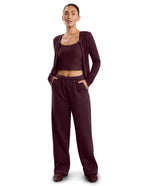 Beyond Yoga LuxeFleece 2.0 Sweatpant (Cabernet)