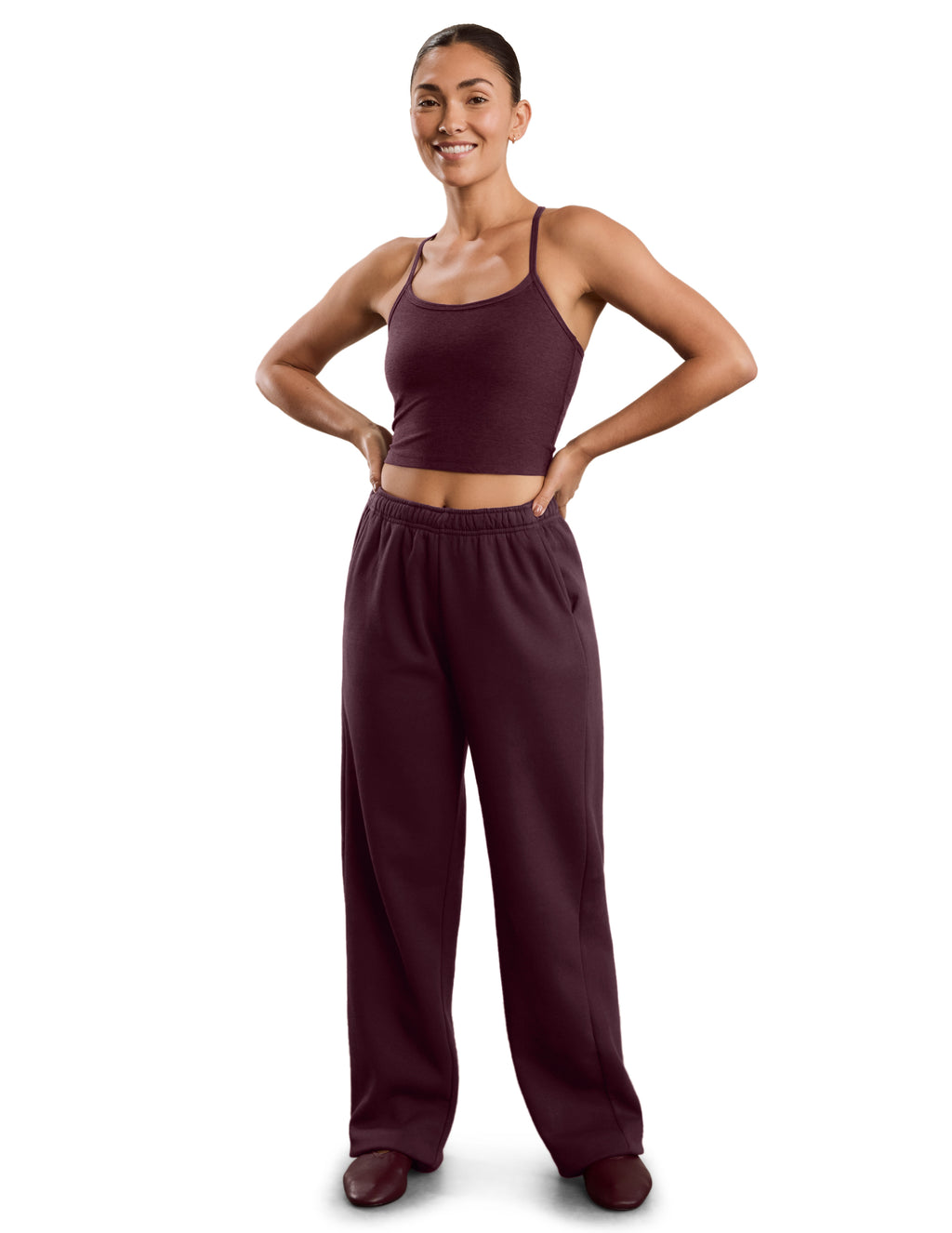 Beyond Yoga LuxeFleece 2.0 Sweatpant (Cabernet)
