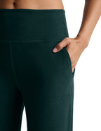 Beyond Yoga Spacedye Laid Back Wide Leg Pant (Dark Ivy Heather)