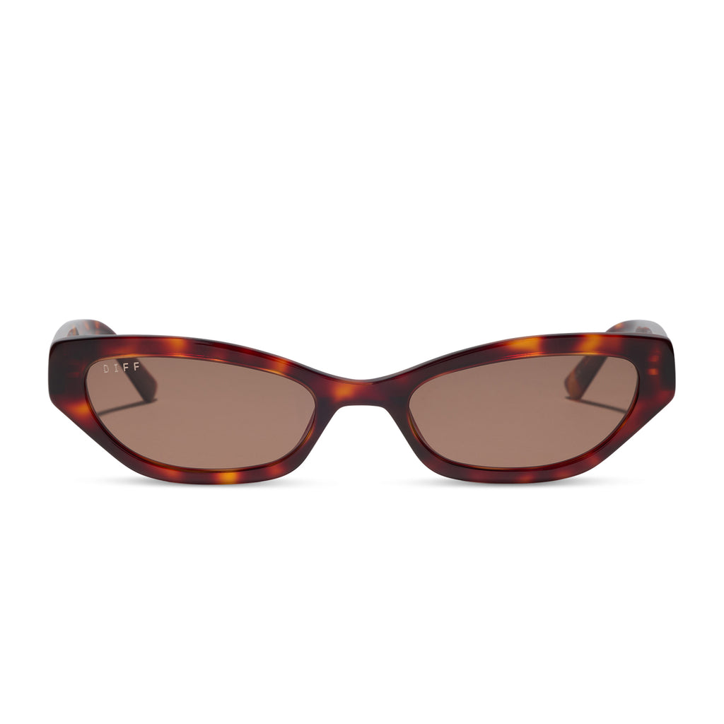 Diff Eyewear The Tribeca Sunglasses ((Acetate Cateye) Tortoise)