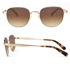 Quay Born Ready Sunglasses (Gold/Sepia)