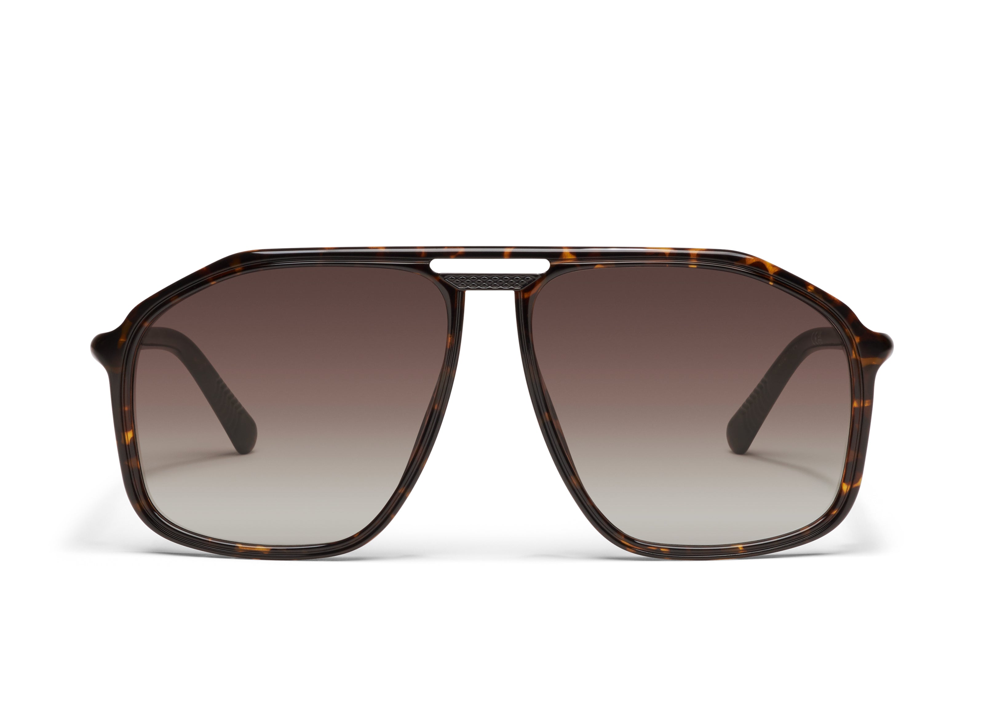 Quay Studio Sesh Sunglasses (Dark Tort/Brown) Main image