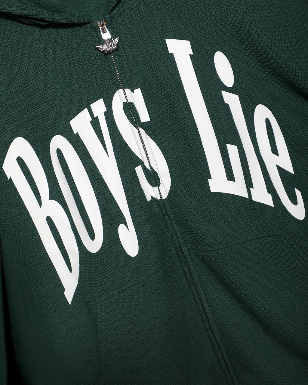Boys Lie Green Team All-Star V3 Harley Zip-Up