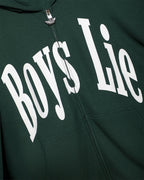Boys Lie Green Team All-Star V3 Harley Zip-Up