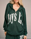 Boys Lie Green Team All-Star V3 Harley Zip-Up