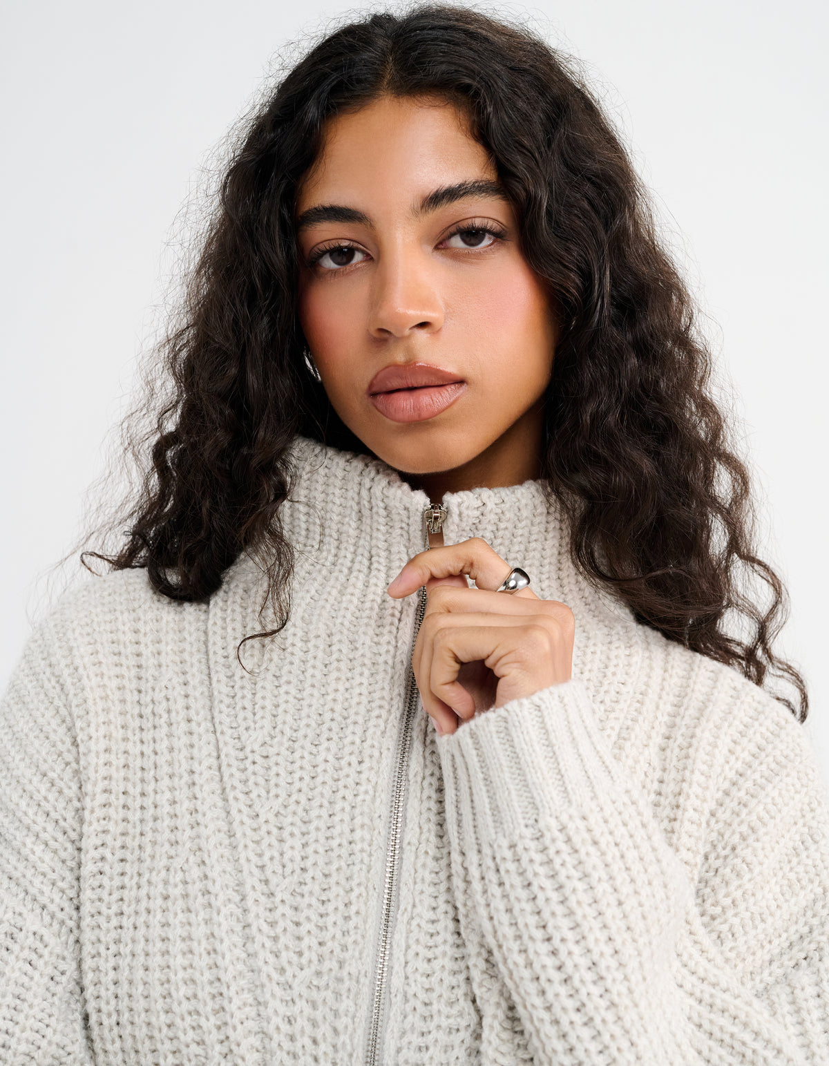 Layover Quarter Zip (Oatmeal Heather)