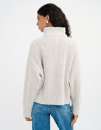 Layover Quarter Zip (Oatmeal Heather)