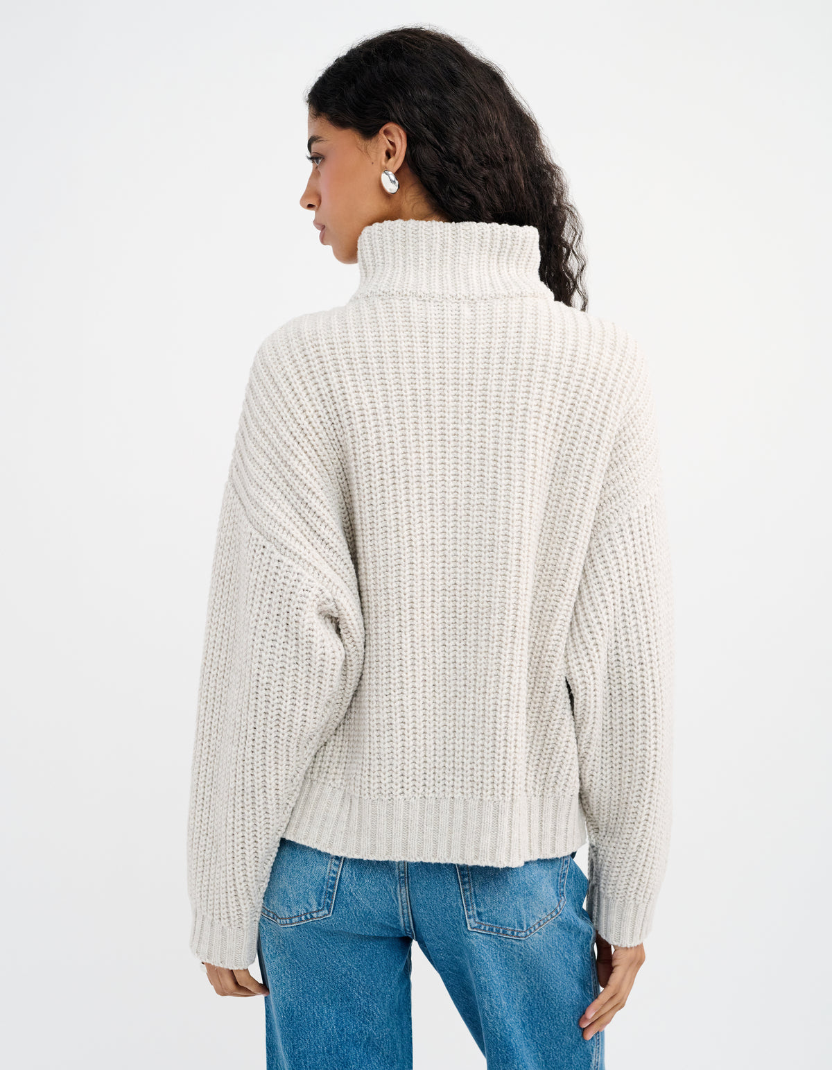 Layover Quarter Zip (Oatmeal Heather)