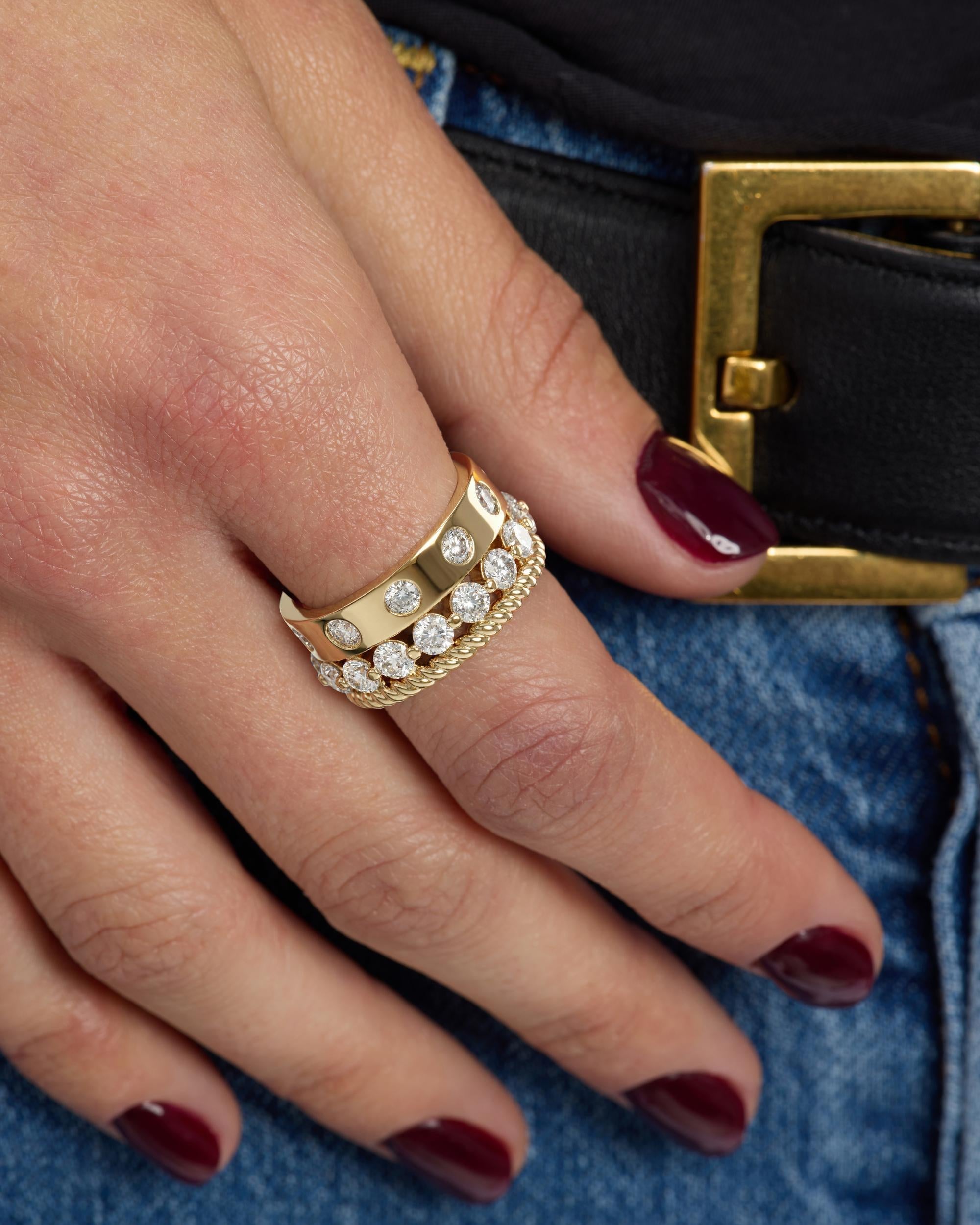 Melinda Maria Ashley Venice Ring (Gold)