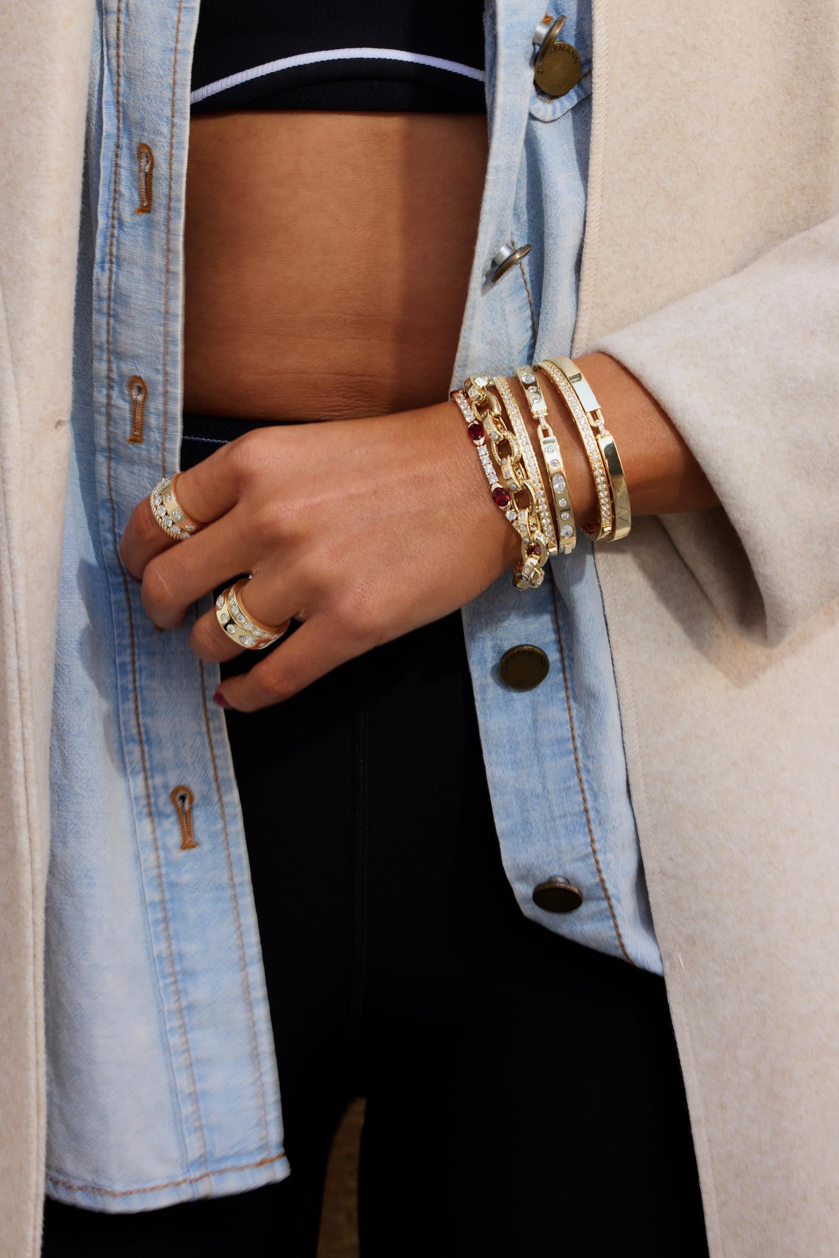 Melinda Maria Ashley Venice Ring (Gold)