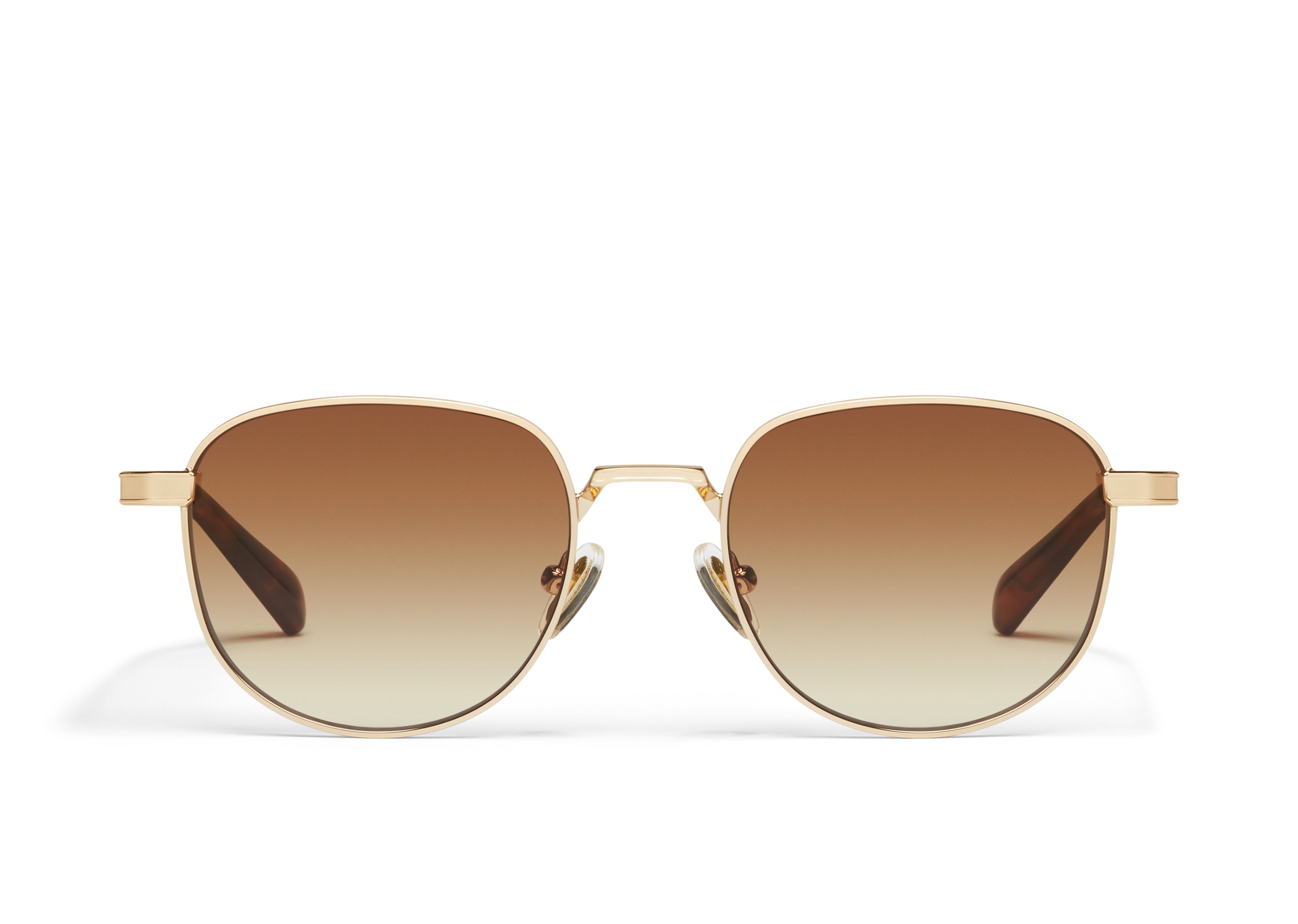 Quay Born Ready Sunglasses (Gold/Sepia)