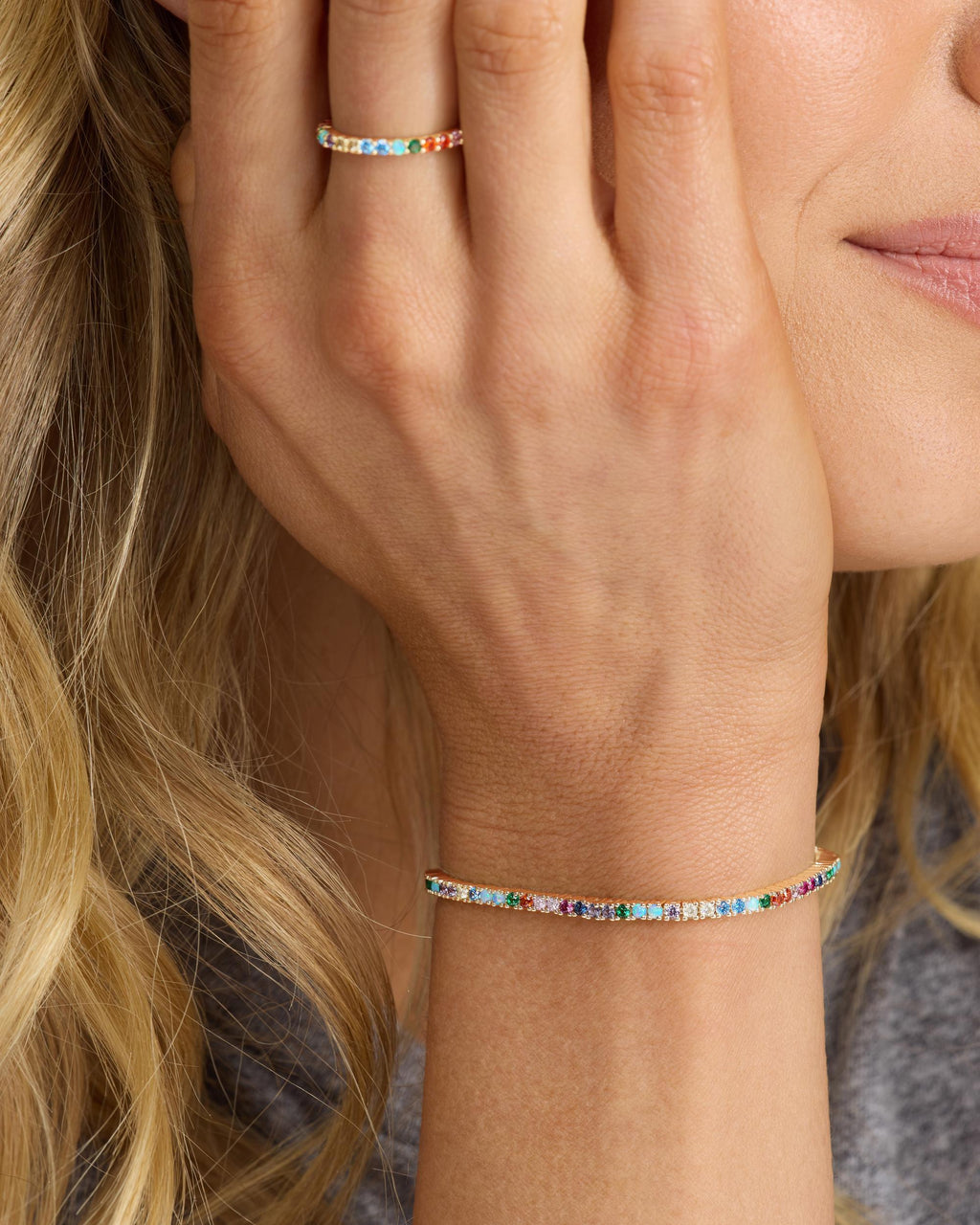 Melinda Maria Baby Heiress Tennis Bracelet