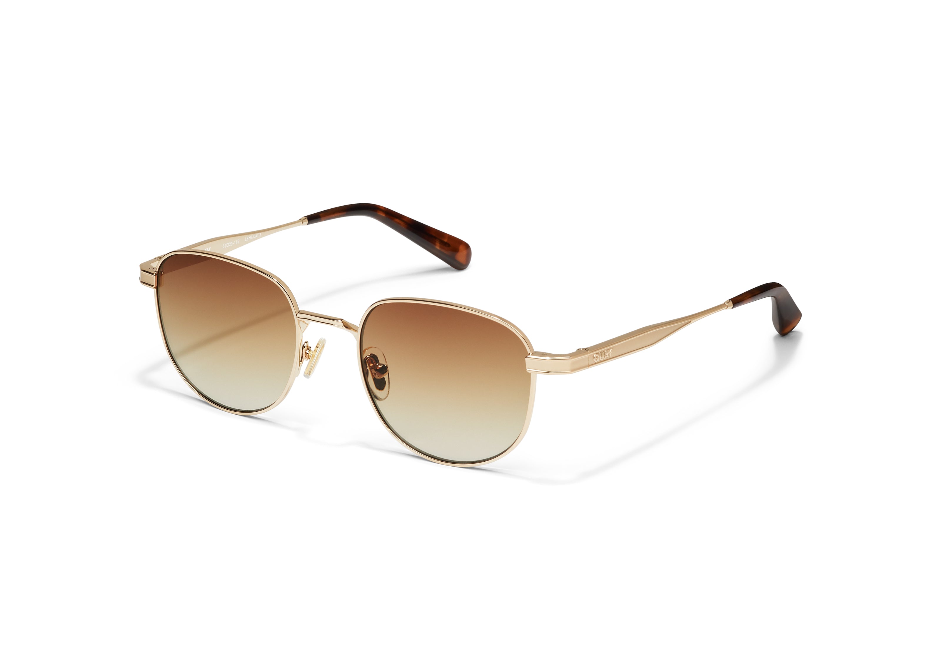 Quay Born Ready Sunglasses (Gold/Sepia) Secondary image