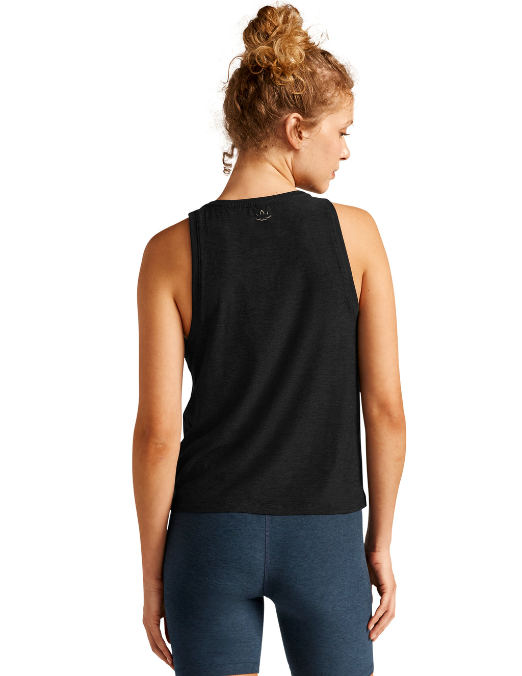 Beyond Yoga Featherweight Rebalanced Tank (Darkest Night)