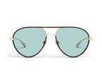 Quay Say Less Sunglasses (Amber Tort/Aqua)