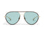 Quay Say Less Sunglasses (Amber Tort/Aqua)