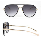Quay Say Less Sunglasses (Black Gold/Smoke)