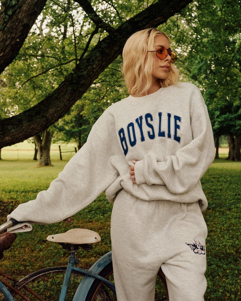 Boys Lie Smoke & Mirrors Kara Crewneck