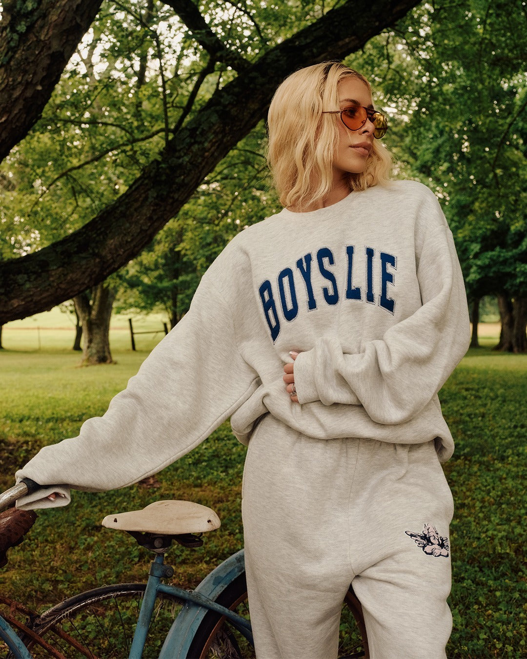 Boys Lie Smoke & Mirrors Kara Crewneck