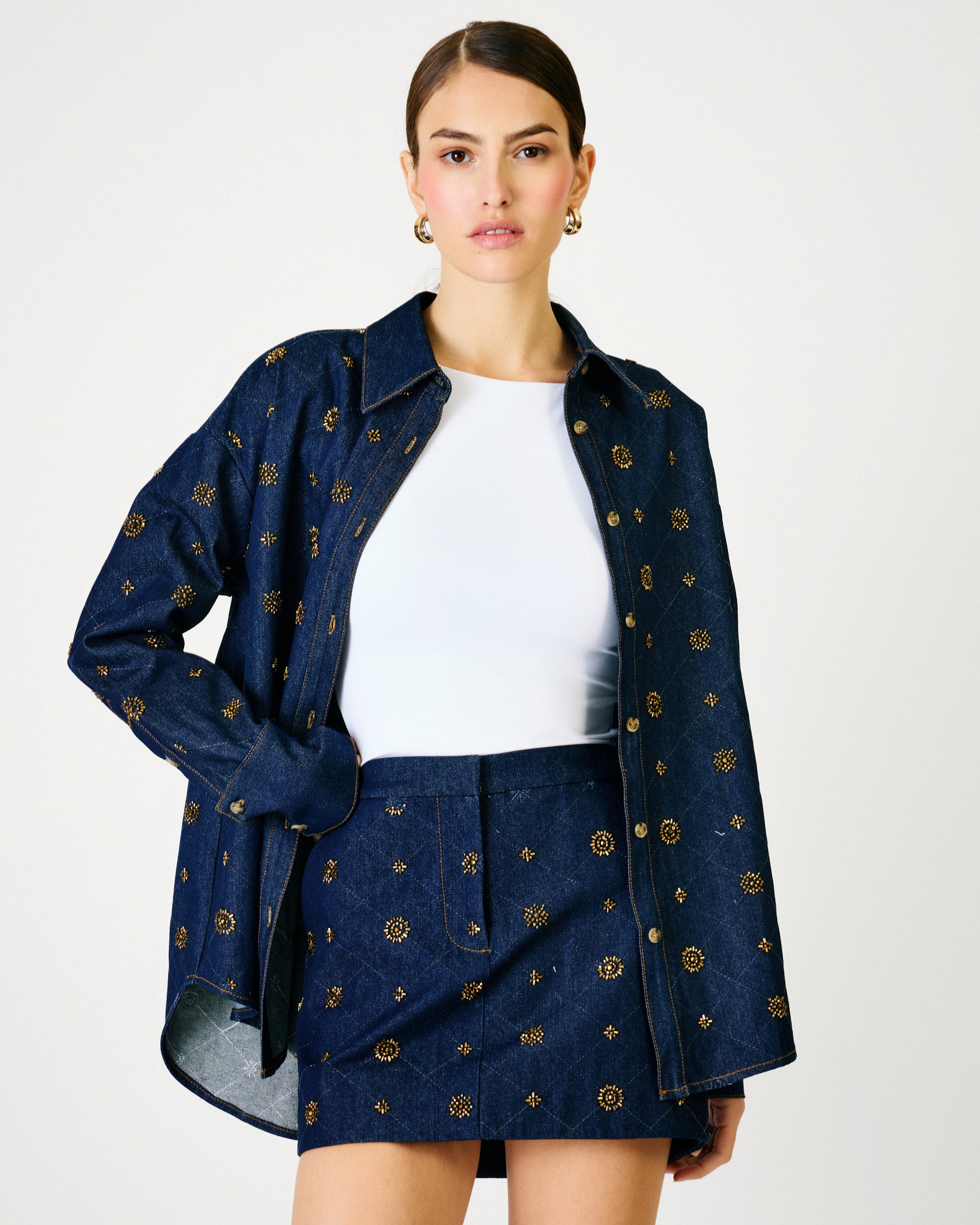 Line & Dot Attina Mini Skirt