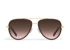Quay All In Sunglasses (Dark Brown)