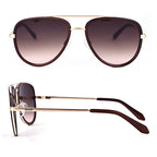 Quay All In Sunglasses (Dark Brown)