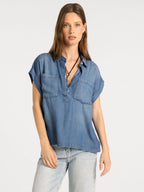 Thread & Supply Evelyn Top (Marina Wash)